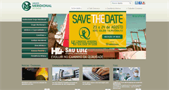 Desktop Screenshot of hospitalmeridional.com.br